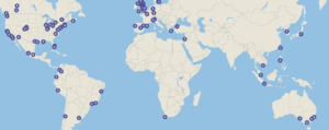 Cidades que foram classificadas na Lista A da Carbon Disclosure Project - CDP.